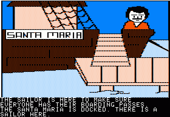 Time Zone Screenshot 18 (Apple II)