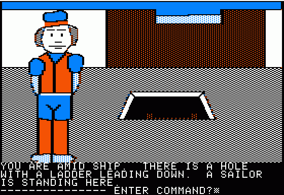 Time Zone Screenshot 20 (Apple II)