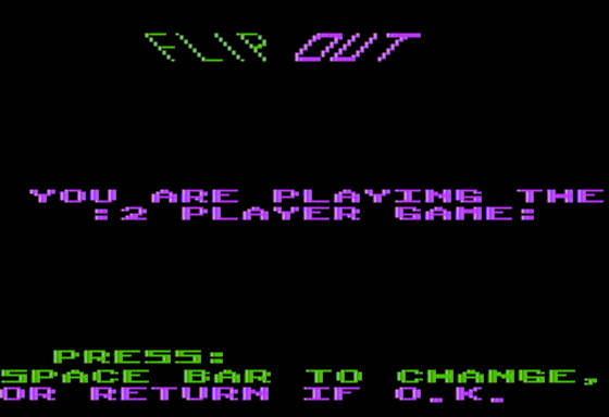 Flip Out Screenshot 5 (Apple II)