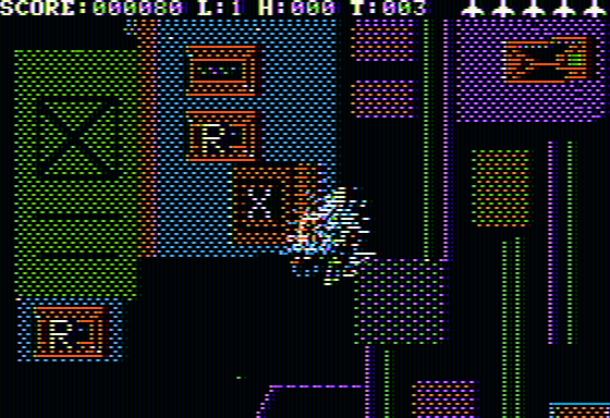 Phantoms Five Screenshot 5 (Apple II)