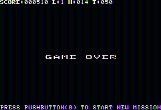 Phantoms Five Screenshot 9 (Apple II)