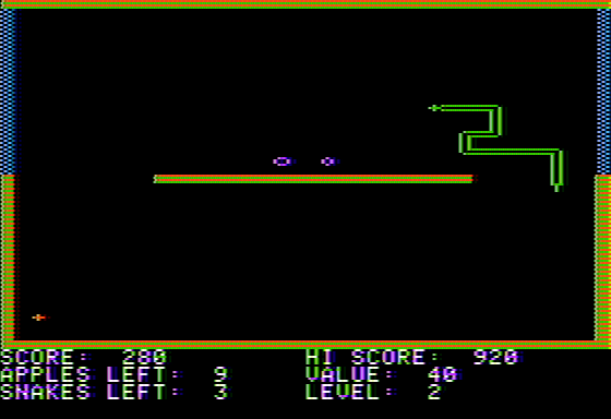 Snake Byte Screenshot 6 (Apple II)