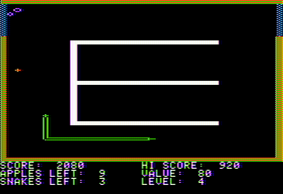 Snake Byte Screenshot 10 (Apple II)