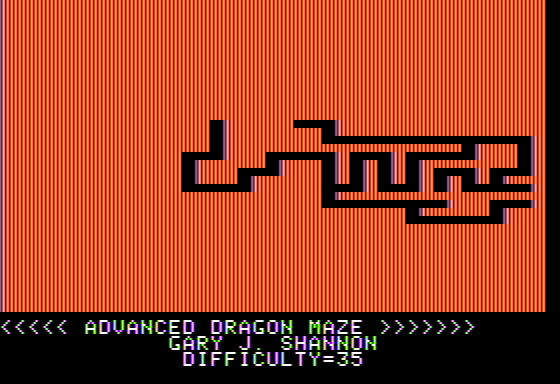 Advanced Dragon Maze