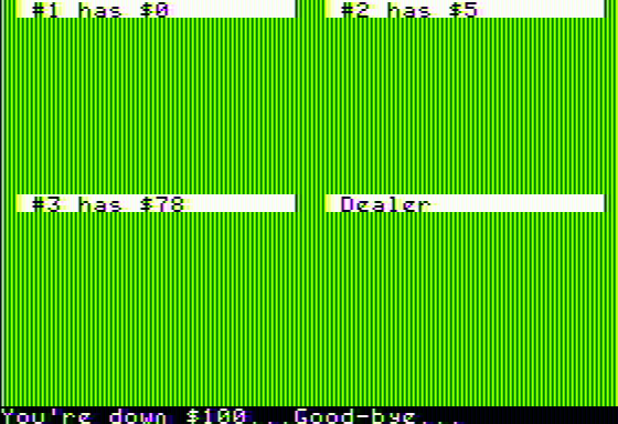 Apple 21 Screenshot 5 (Apple II)