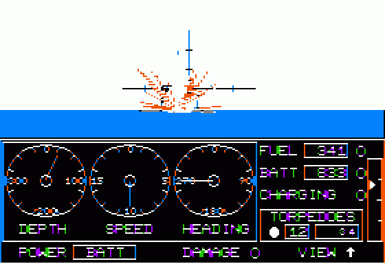 GATO Screenshot 12 (Apple II)