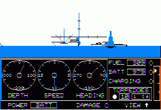 GATO Screenshot 18 (Apple II)