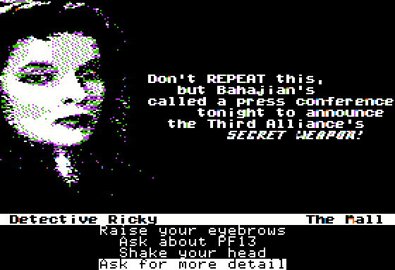 Intrigue! Screenshot 14 (Apple II)