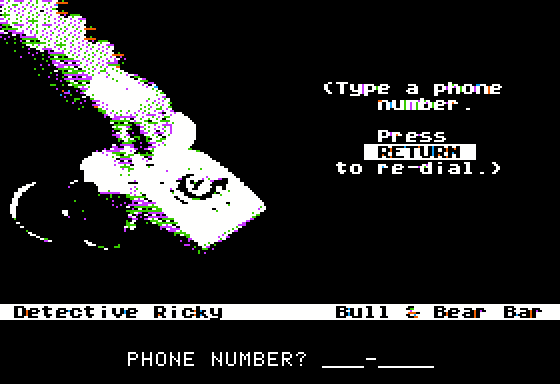 Intrigue! Screenshot 20 (Apple II)