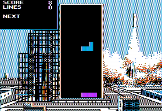 Tetris Screenshot 6 (Apple II)