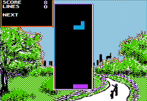 Tetris Screenshot 8 (Apple II)