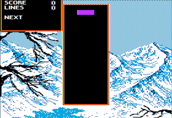 Tetris Screenshot 9 (Apple II)