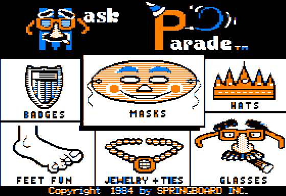 Mask Parade Screenshot