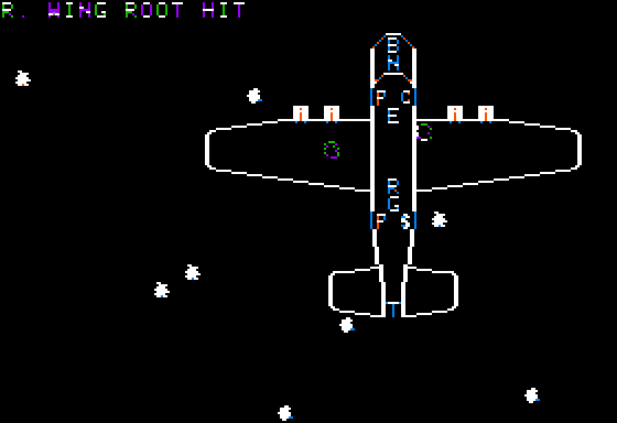 50 Mission Crush Screenshot 14 (Apple II)