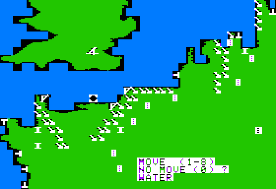 50 Mission Crush Screenshot 16 (Apple II)