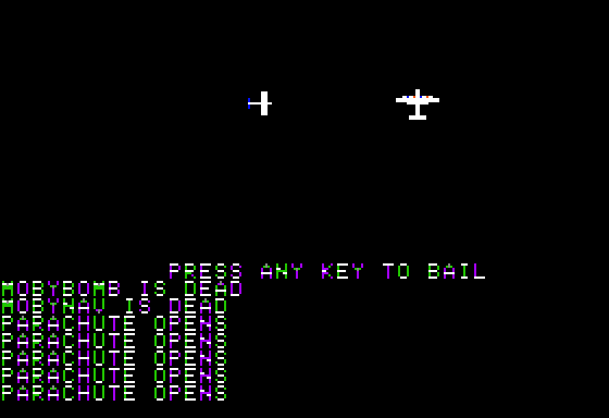 50 Mission Crush Screenshot 19 (Apple II)