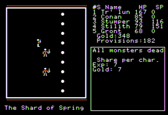 Shard Of Spring Screenshot 7 (Apple II)