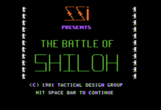 The Battle of Shiloh Screenshot