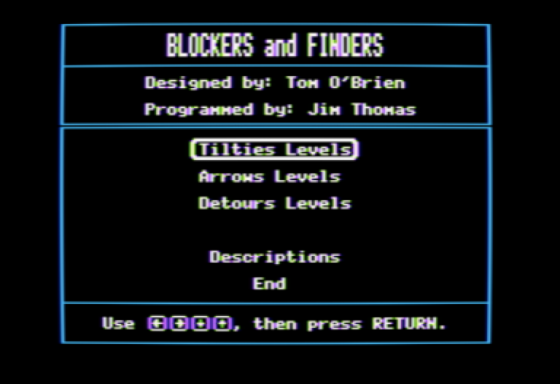 Blockers and Finders Screenshot