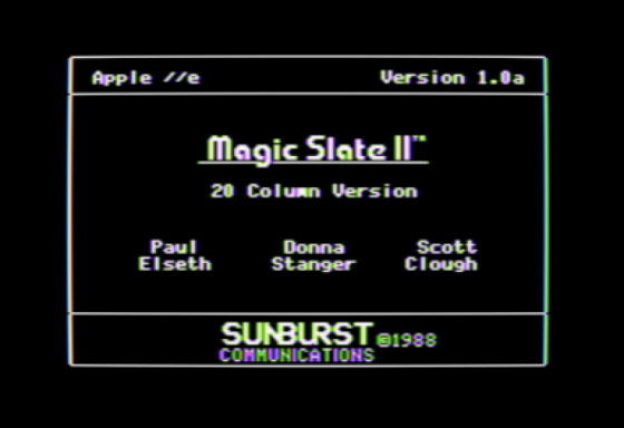 Magic Slate II 20 Screenshot