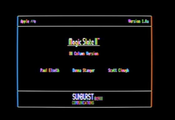 Magic Slate II 80 Screenshot
