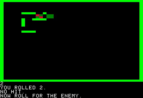 Dungeon Campaign Screenshot 7 (Apple II)