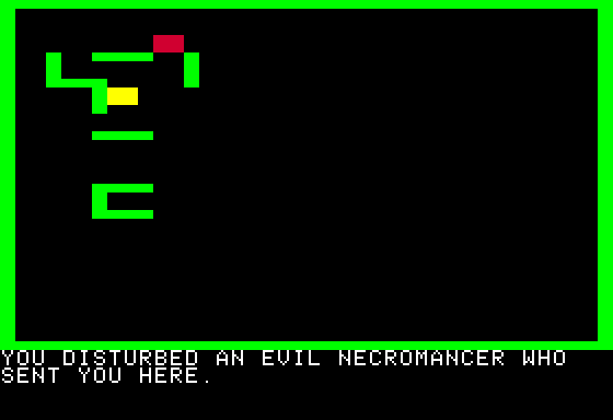 Dungeon Campaign Screenshot 9 (Apple II)