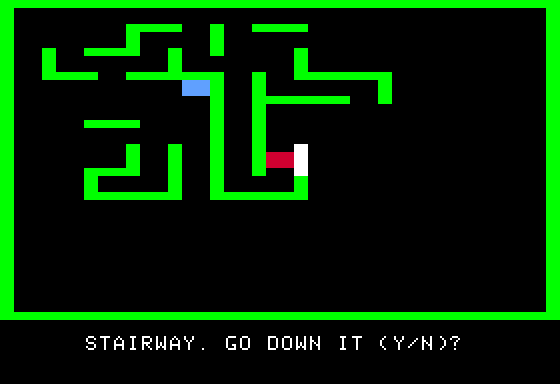 Dungeon Campaign Screenshot 14 (Apple II)