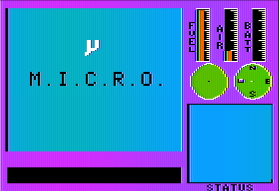 Microbe: The Anatomical Adventure Screenshot 5 (Apple II)