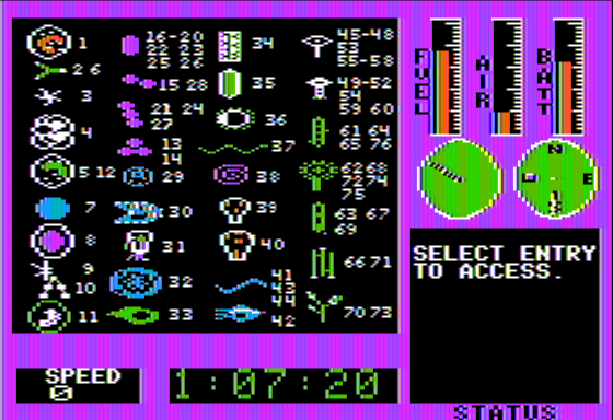 Microbe: The Anatomical Adventure Screenshot 11 (Apple II)