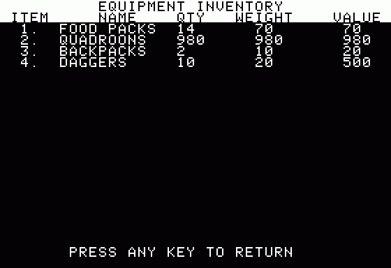 Odyssey: The Compleat Apventure Screenshot 5 (Apple II)