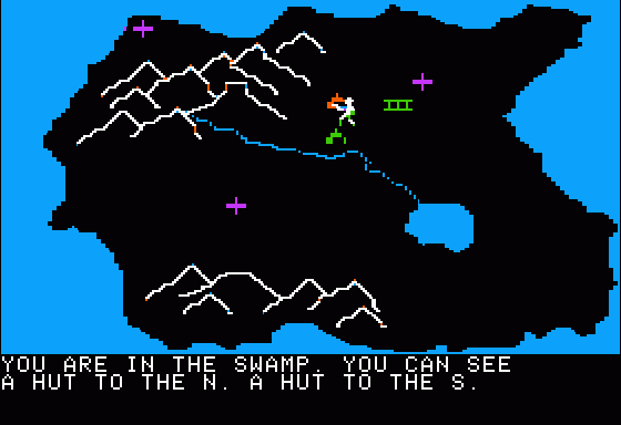 Odyssey: The Compleat Apventure Screenshot 6 (Apple II)