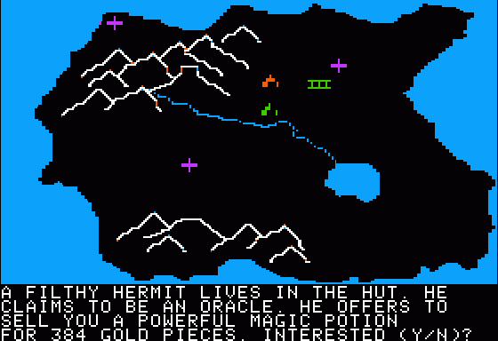 Odyssey: The Compleat Apventure Screenshot 7 (Apple II)