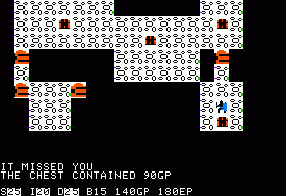 Beneath Apple Manor Screenshot 7 (Apple II)