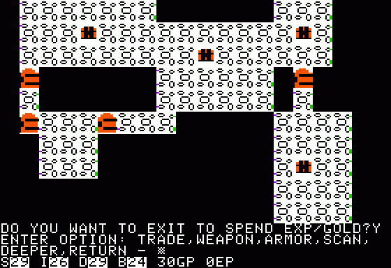 Beneath Apple Manor Screenshot 8 (Apple II)