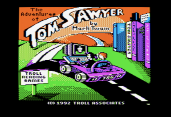 Troll Reading Games: The Adventures Of Tom Sawyer Screenshot