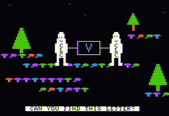 Ten Little Robots Screenshot 8 (Apple II)