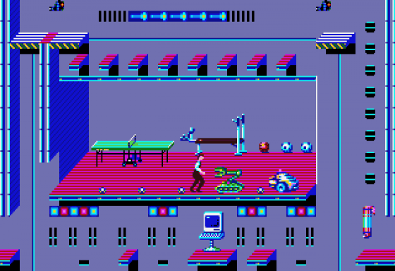 Impossible Mission II Screenshot 5 (Apple IIGS)