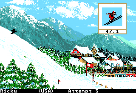 Winter Games Screenshot 7 (Apple IIGS)