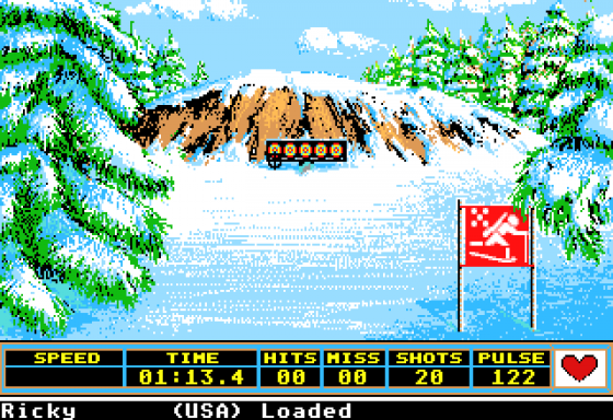 Winter Games Screenshot 8 (Apple IIGS)