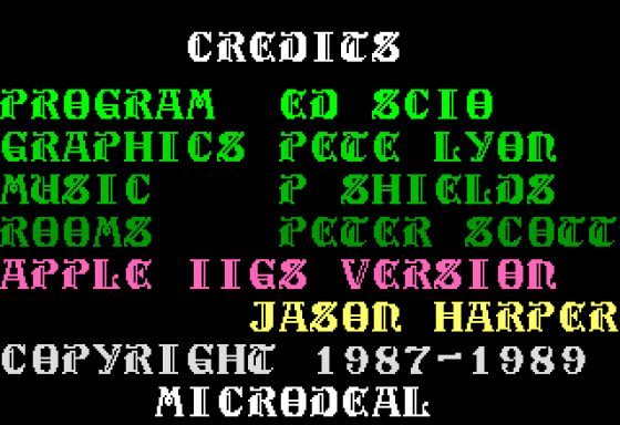 Airball Screenshot 6 (Apple IIGS)