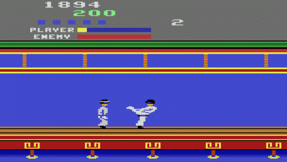 Kung-Fu Master Screenshot 1 (Atari 2600)