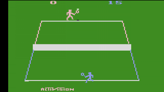 Tennis Screenshot 0 (Atari 2600)