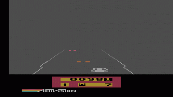 Enduro: Transamerika-Rennen Screenshot 6 (Atari 2600)