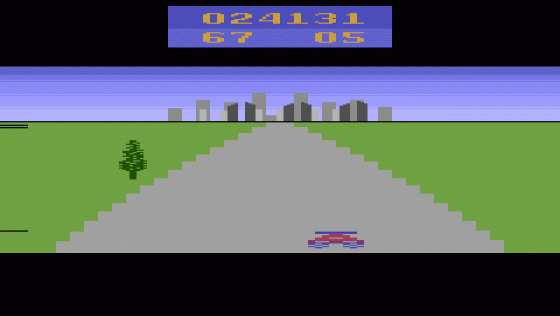 Turbo Screenshot 8 (Atari 2600)