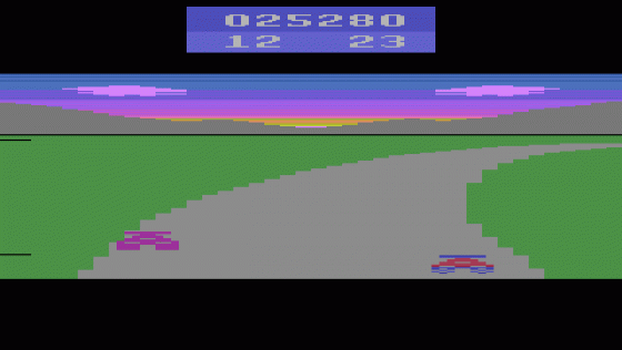 Turbo Screenshot 9 (Atari 2600)