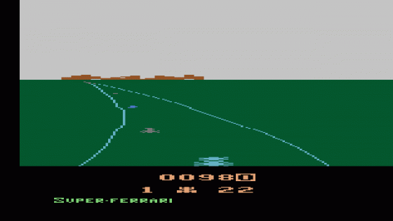 Super-Ferrari Screenshot 11 (Atari 2600)