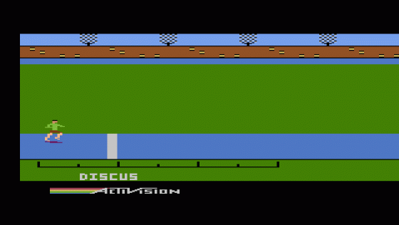 The Activision Decathlon Screenshot 14 (Atari 2600)