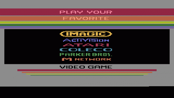 Imagic Selector V2 Screenshot 6 (Atari 2600)