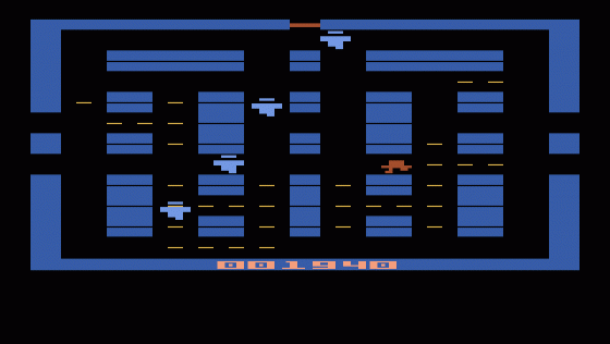 Lock 'n' Chase: Poursuite et Saisie Screenshot 5 (Atari 2600)